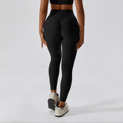Ribbed Scrunch Butt Leggings