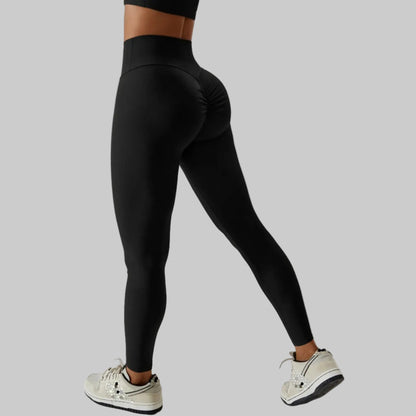 Ribbed Scrunch Butt Leggings