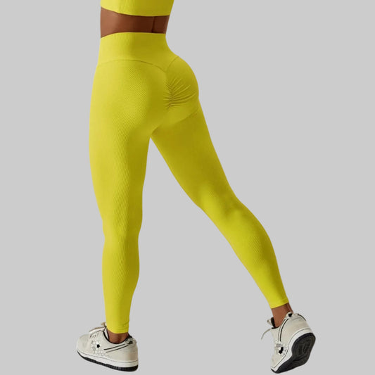 Ribbed Scrunch Butt Leggings