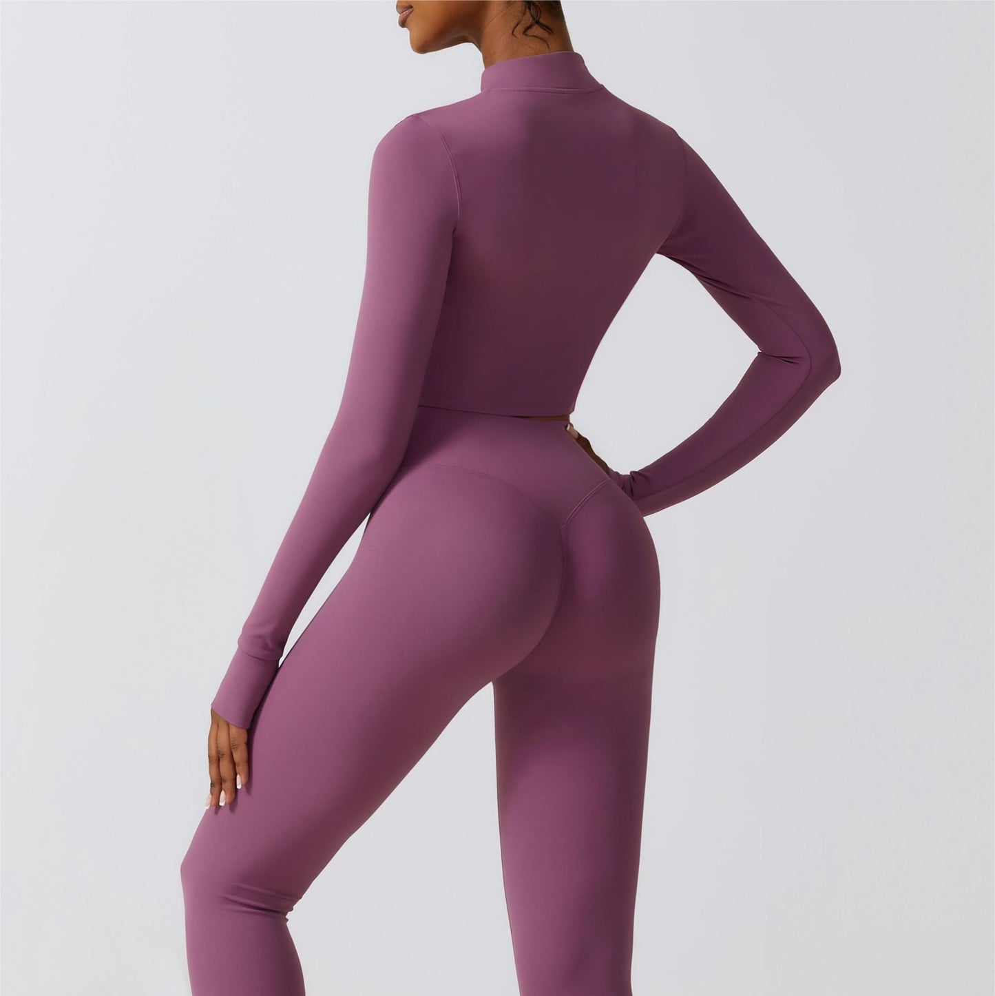 SprintCrop Elite Long Sleeve Jacket