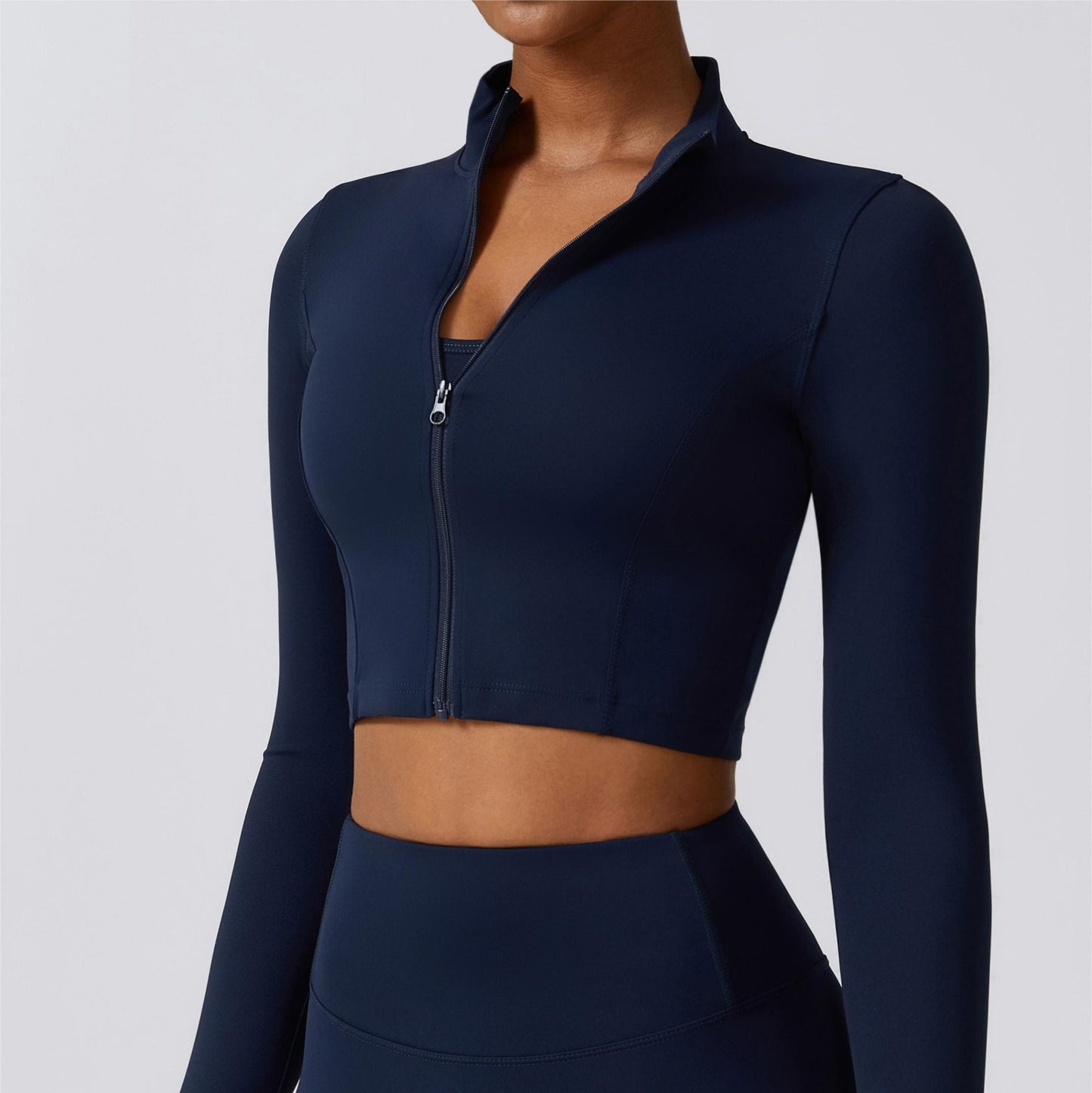 SprintCrop Elite Long Sleeve Jacket