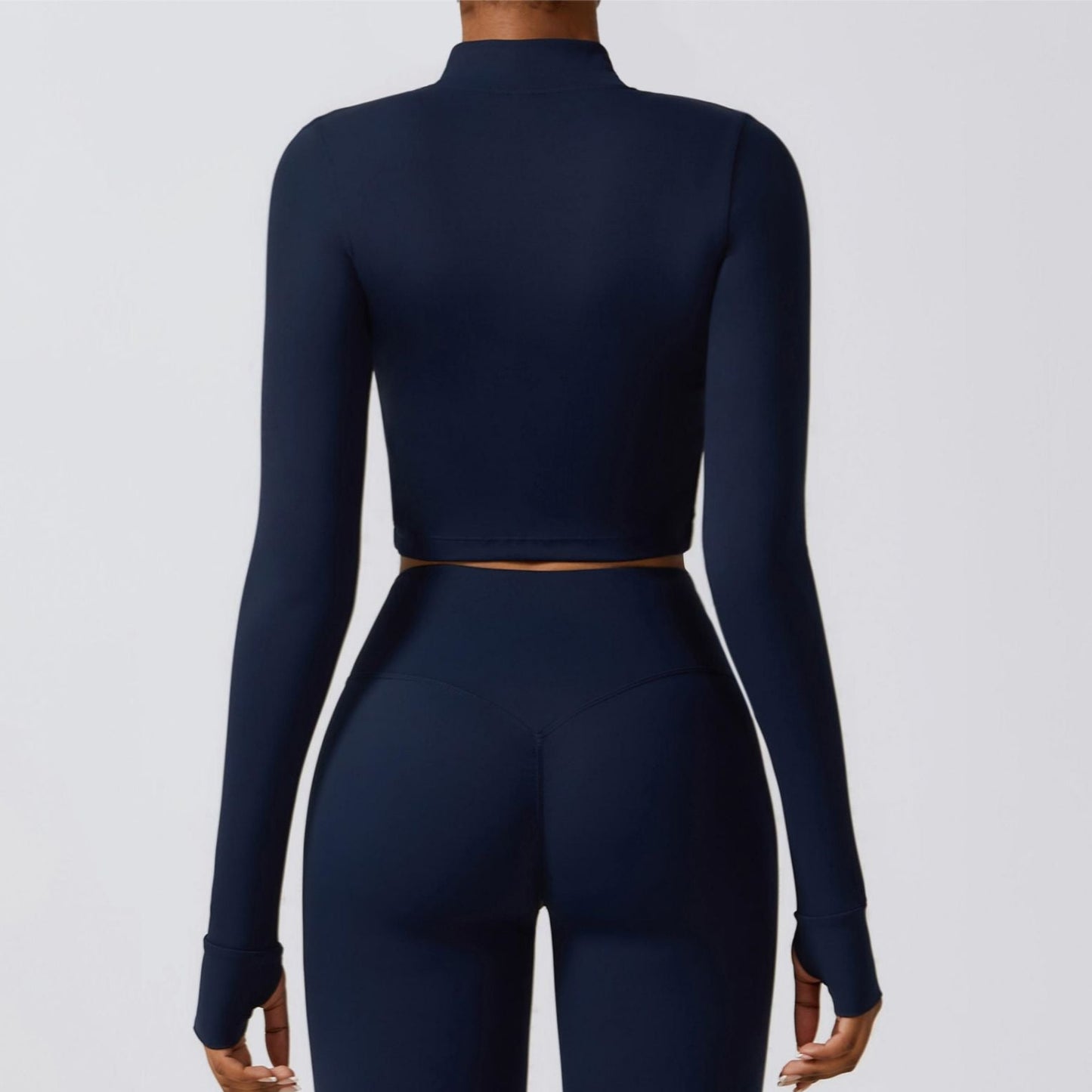 SprintCrop Elite Long Sleeve Jacket