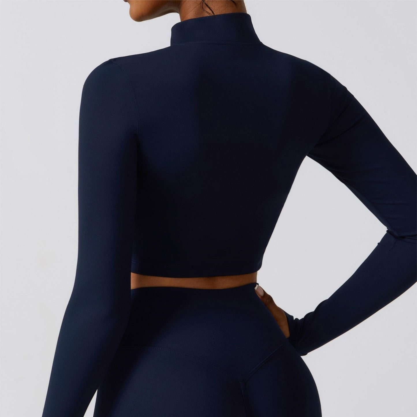 SprintCrop Elite Long Sleeve Jacket