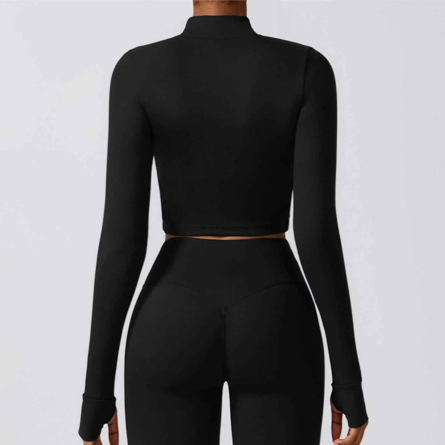 SprintCrop Elite Long Sleeve Jacket