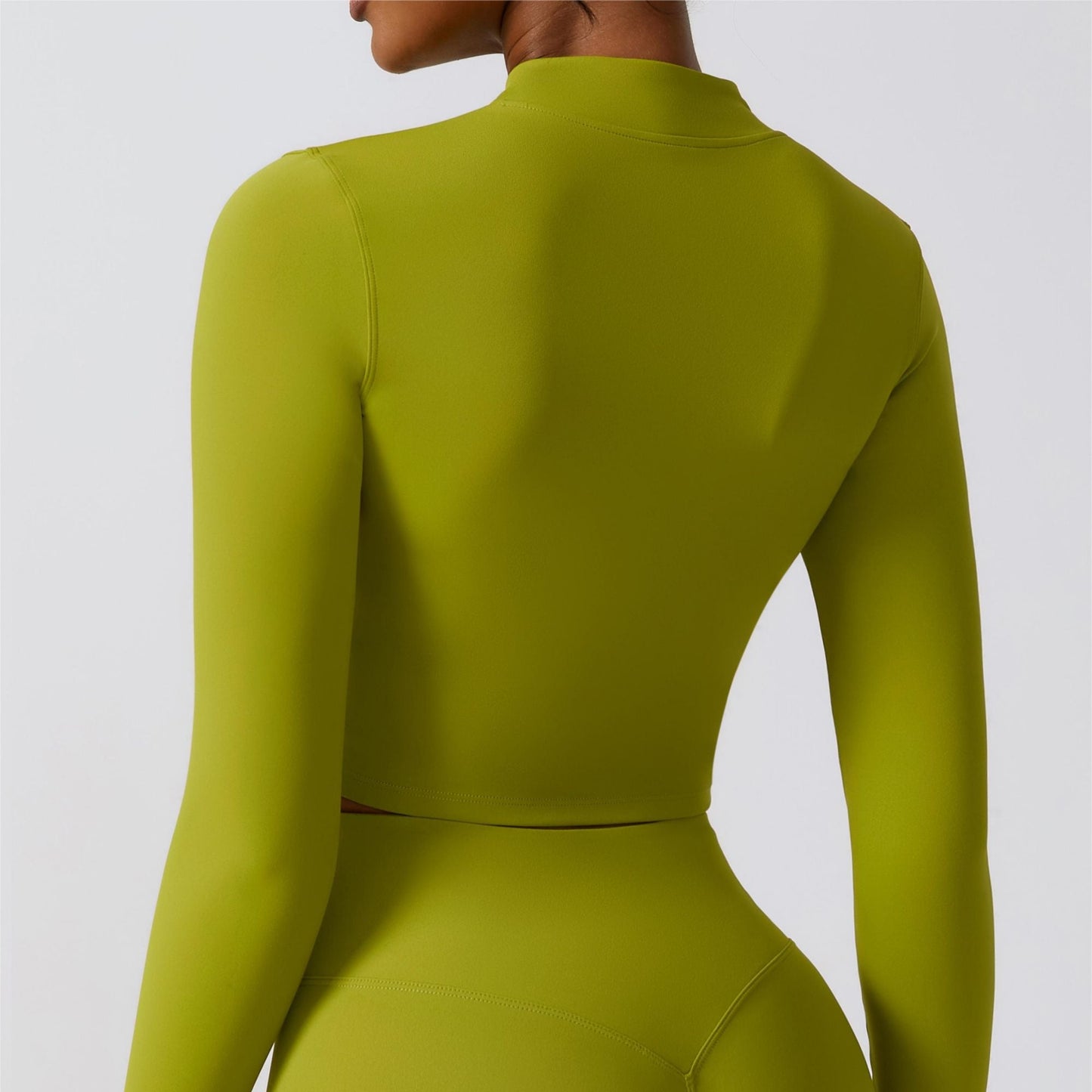 SprintCrop Elite Long Sleeve Jacket