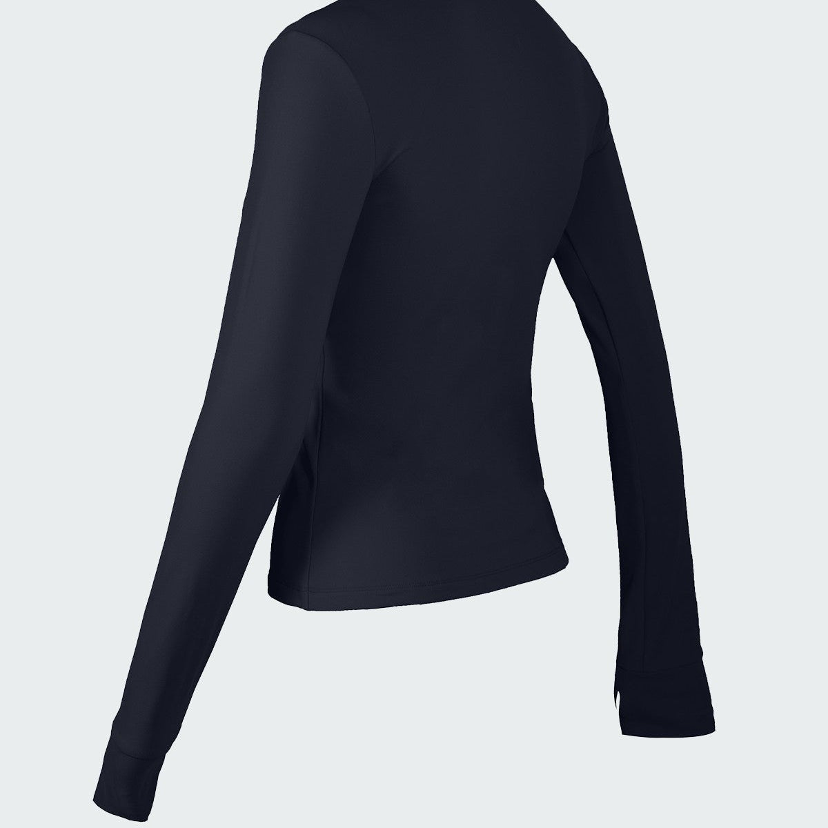 Fitted Zip-Front Fleece Track Jacket