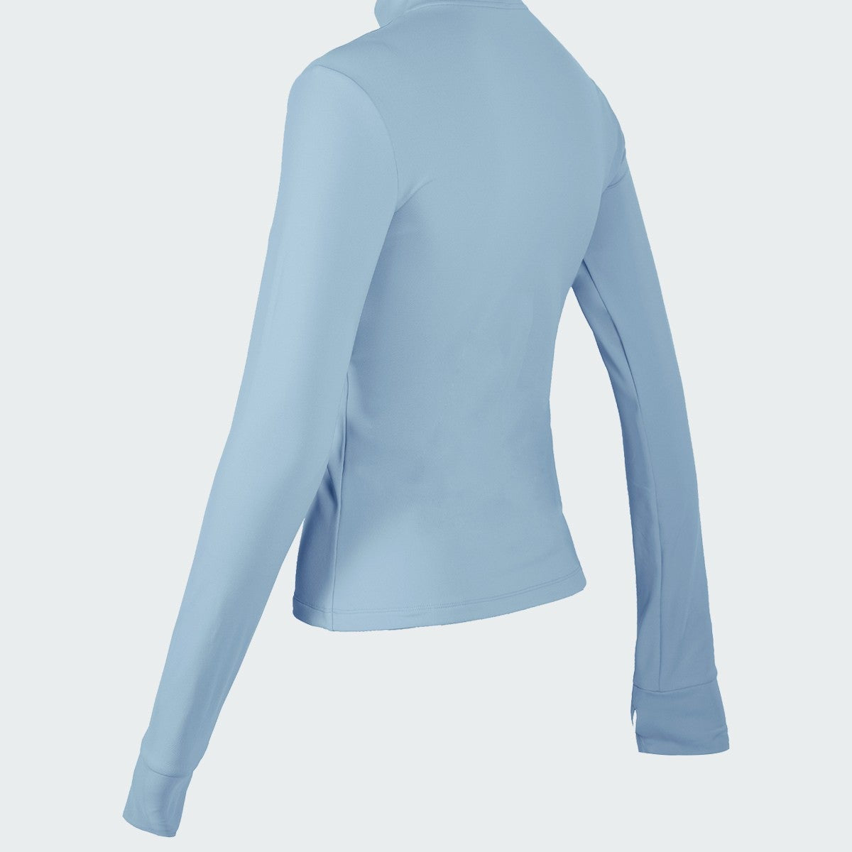 Fitted Zip-Front Fleece Track Jacket