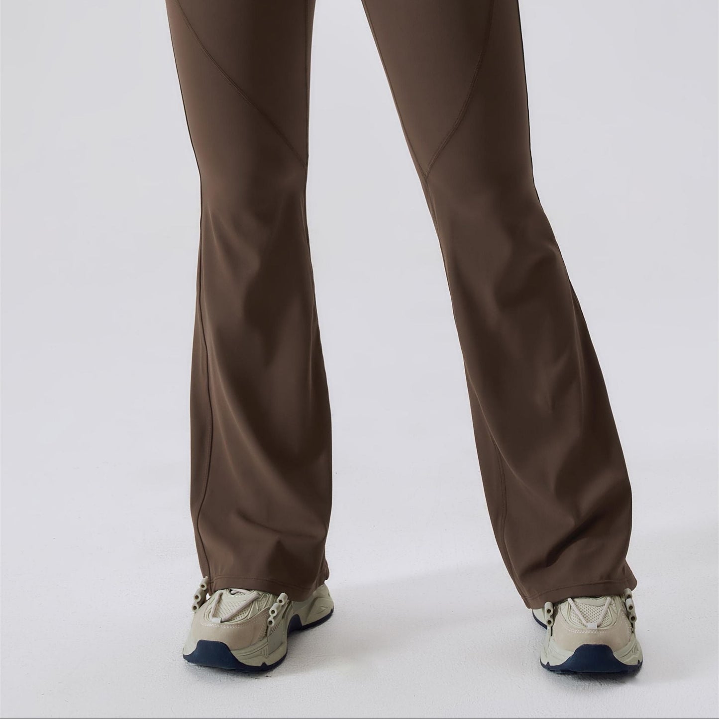 Scoop Neckline Flare Jumpsuit