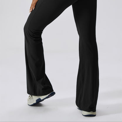 Scoop Neckline Flare Jumpsuit