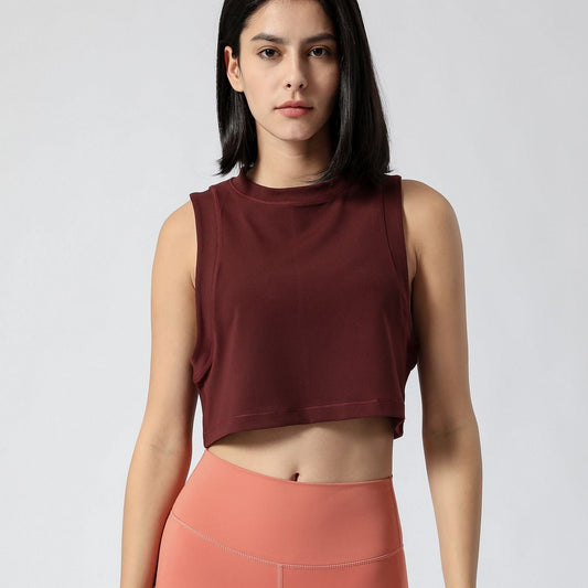 Sleeveless Cropped Tank Tops