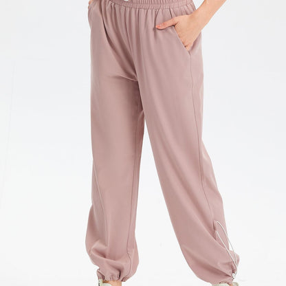 Tapered Jogger Scrub Pants with Adjustable Drawstring